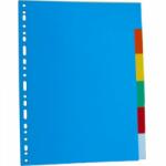 Optima Separatoare carton color, A4, 180g/mp, 6 culori/set, Optima