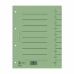 Donau Separatoare carton manila 250g/mp, 300 x 240mm, 100/set, DONAU - verde