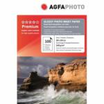 Agfa Hartie AGFA 4R ( 10x15 ) Glossy single side 240g/mp 100 coli/pachet
