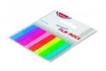 Noki Notes adeziv index PVC neon, 45x8 mm, 8culori x 20buc Noki 12401