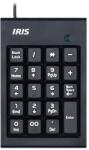 IRIS B-15 USB fekete numerikus billentyűzet (B-15) - officedepot