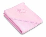 SENSILLO Prosop cu gluga Sensillo SHEEP 80x80 cm Pink (SILLO-4151) - ookee