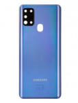 Samsung A217 Galaxy A21s akkufedél (hátlap) kamera lencsével kék gyári