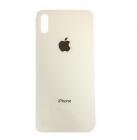 Apple iPhone XS akkufedél (hátlap) fehér (nagylyukú kamera kivágással, OEM)