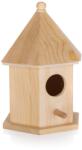 4-Home Căsuță păsări, din lemn, 12, 5 x 10, 5 x 17, 7 cm