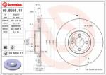 BREMBO Disc frana BREMBO PRIME LINE - UV Coated 09. D724.11 (09.D724.11)