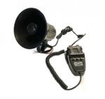  3 Szólamú, mikrofonos sziréna SZI-HS78003-3 12V/30W (HD-HS78003-3)