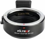 Viltrox EF-FX1 - Canon EF EF-S Fujifilm X adapter - Fujifilm FX Canon EOS elektromos átalakító (EF-FX1)