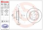 BREMBO Disc frana BREMBO PRIME LINE - UV Coated 08. A605.11 (08.A605.11)
