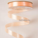  Szatén szalag 12 mm x 22.86 m - Barack