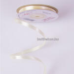  Szatén szalag 6 mm x 22.86 m - Ekrü