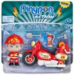Famosa Pinypon Action - Tűzoltó motorbiciklivel (FAM0050)
