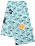 New Baby Flanel pelenka - erdei állatkák - türkiz