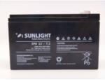 Sunlight 12V 7.2Ah acumulator AGM VRLA SPA 12-7.2 F2