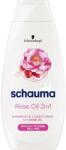 Schauma Sampon és kondicionáló 2az1 - Schwarzkopf Schauma Silk Comb Shampoo&Conditioner Rose Oil 400 ml