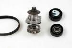 HEPU Pompa apa + Set curea transmisie cu caneluri HEPU PK04720 (PK04720) - automobilus