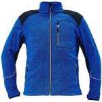 CERVA Férfi cipzáras pulóver BOYER - Királykék | L (0301053750003)