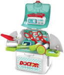 Magic Toys Fehér hordozható 2az1-ben doktoros játékszett hátizsákban (MKL414005)