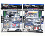 Magic Toys Rendőrségi játékszett járművekkel és kiegészítőkkel kétféle változatban (MKL153932) - jatekwebshop