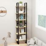 vidaXL Raft de depozitare, 60x30x210 cm, lemn masiv de pin (806522) Biblioteca