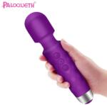 Paloqueth Mini Magic Wand Purple Vibrator