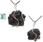  Pandantiv Piatra Profetiei Bruta Naturala cu Argint 925 - 36x24x18 mm - Unicat