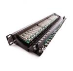 KELINE KE-Line Giga KOMPAKT 24port CAT5E árnyékolt patch panel RJ45/s (KE606029)