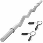 MAXXIVA® Hajlított kétkezes EZ rúd MAXXIVA 120 cm ezüst (ZFF38380)