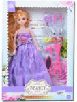 MK Toys Hercegnő baba lila ruhában 30 cm (MKK139794)