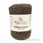 Retwisst Ribbon Lurex - Sötétbarna, arany szállal