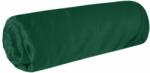 EUROFIRANY Nova3 pamut-szatén gumis lepedő Sötétzöld 100x200 cm +25 cm