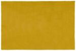 Eurofirany Marcelo szőrme hatású fürdőszobaszőnyeg Mustársárga 50x70 cm