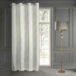 EUROFIRANY Blanca2 bársony sötétítő függöny Fehér/arany 140x250 cm