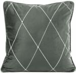 EUROFIRANY Margo Pierre Cardin bársony párnahuzat Világosszürke 45x45 cm