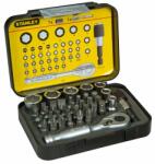 STANLEY 1-13-906 Set 40 piese 1/4 de insurubat (4700113906) - agromoto Set capete bit, chei tubulare