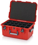 AUER Packaging Védőkoffer Pro, 3 Fogantyúval, Párnázott Betéttel Cp G 6427 B4 vérnarancs (CP_G_6427_B4_2002)