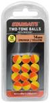 STARBAITS two tones balls 10mm narancs/sárga 12db lebegő golyó (26252) - sneci