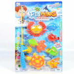 Magic Toys Színes mágneses horgászjáték tengeri állatokkal (MKK585483) - jatekwebshop