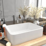 vidaXL 41x30x12 cm matt white (147042)