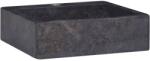 vidaXL 40x40x12 cm black marble (149184)