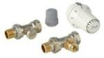 Danfoss szelepszett egyenes 1/2" O gyűrűs hollandival, RAS-C KLIKK termofejjel (013G2229)