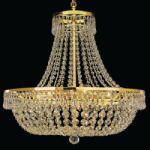 Orion Lustra suspendata cristal Schler design de lux Sheraton 55cm, 24K gold plated (LU 2328/6/55 gold OR)
