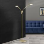 ORION Lampadar LED dimabil stil modern Cobra satin alama (Stl 12-1184/2 MS-matt OR)