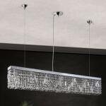 Orion Lustra suspendata cristal Asfour design modern de lux Ring 130cm chrome plated (HL 6-1609/7/130 chrom OR)