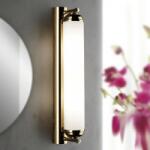 ORION Aplica de perete design lux pentru oglinda Nostalgie 42cm 24K gold plated (Soff 3-464/2 gold/495 opal-seidenmatt OR)