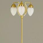 ORION Lampadar elegant design LUX Budapest, bronz Stl 12-910/3 bronze/376 klar-matt OR (Stl 12-910/3 bronze/376 klar-matt OR)
