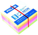 Milan Bloc notes adeziv Milan 50 x 50, 5 culori neon (411501)