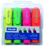 MILAN Set de 4 markere evidentiatoare MILAN, Culori asortate (1687804)