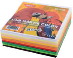 Daco Cub hartie color Daco CH300, 9 x 9 cm, 300 coli, 5 culori (CH300)
