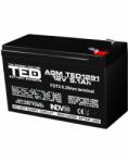 TED Electric Acumulator UPS 12V 9.1Ah F2 AGM VRLA TED